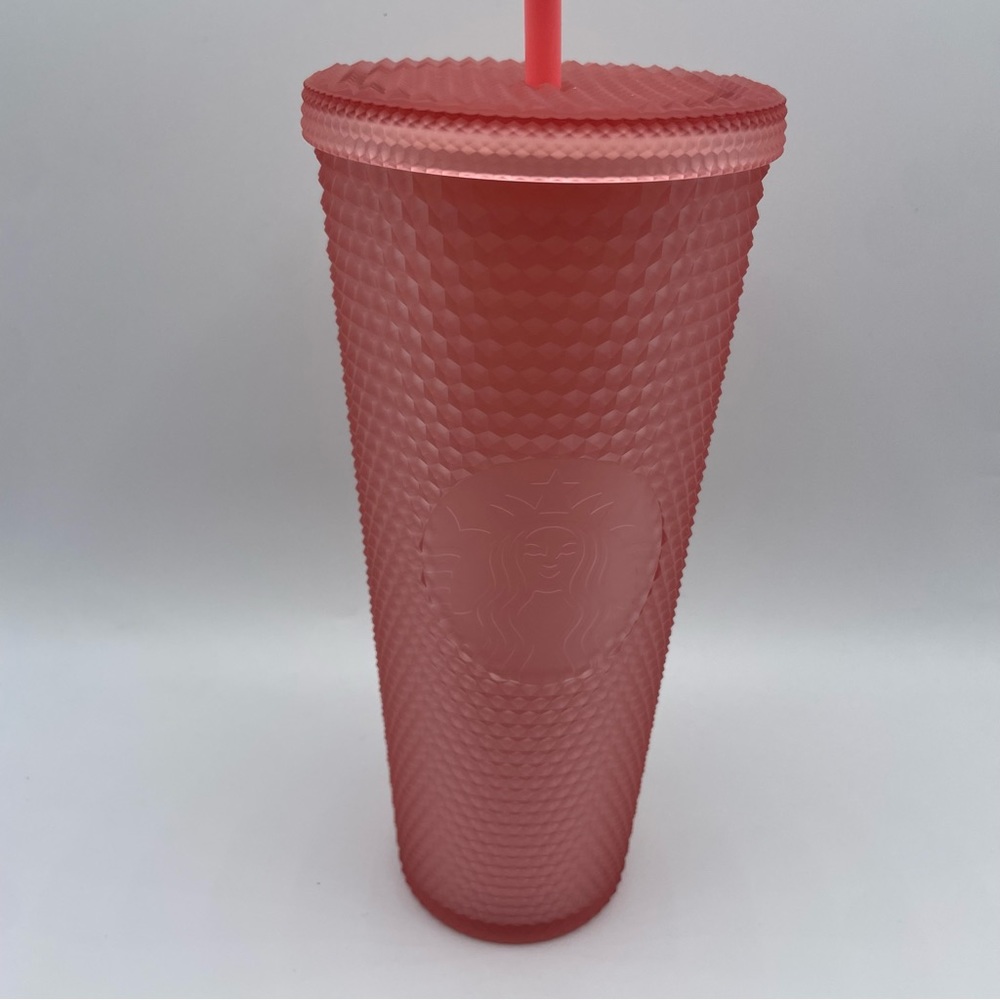 Starbucks 24oz Venti Pink Lemonade Studded Cold Cup